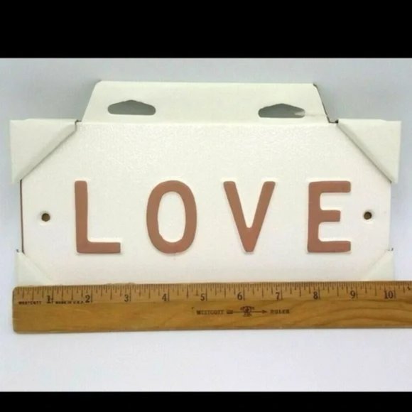 Hearth & Hand Love Wall Art Bedroom Office Sign Poster Home Decoration - Picture 2 of 5